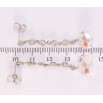 Сережки Xuping колір Родій з кристалами Swarovski пусети Підвіски з кристалом Shimmer фото №2 Сережки Xuping колір Родій з кристалами Swarovski пусети Підвіски з кристалом Shimmer фото №2