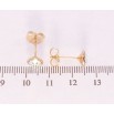 Серьги Xuping цвет 18K с кристаллами Swarovski пусеты Кристаллы АВ ø 7мм фото №3 Серьги Xuping цвет 18K с кристаллами Swarovski пусеты Кристаллы АВ ø 7мм фото №3
