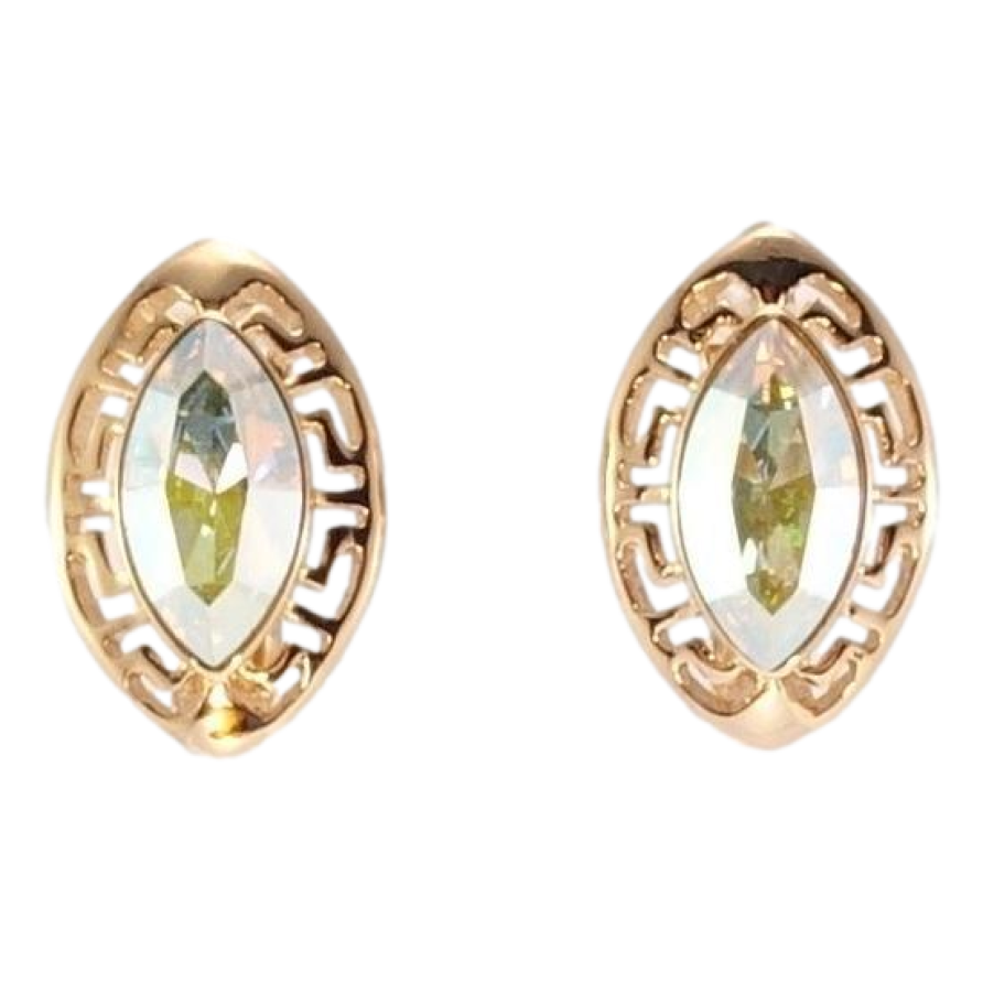 Серьги Xuping цвет 18K с кристаллами Swarovski английский замок Греческие мотивы с кристаллом Luminous фото №1 Серьги Xuping цвет 18K с кристаллами Swarovski английский замок Греческие мотивы с кристаллом Luminous фото №1