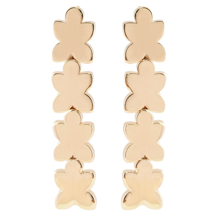 Сережки Xuping M&L Колір 18K пусети Декоративні квіточки фото №10 Сережки Xuping M&L Колір 18K пусети Декоративні квіточки фото №10