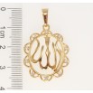 Кулон Xuping Позолота 18K Мусульманська підвіска з написом Аллах фото №2 Кулон Xuping Позолота 18K Мусульманська підвіска з написом Аллах фото №2