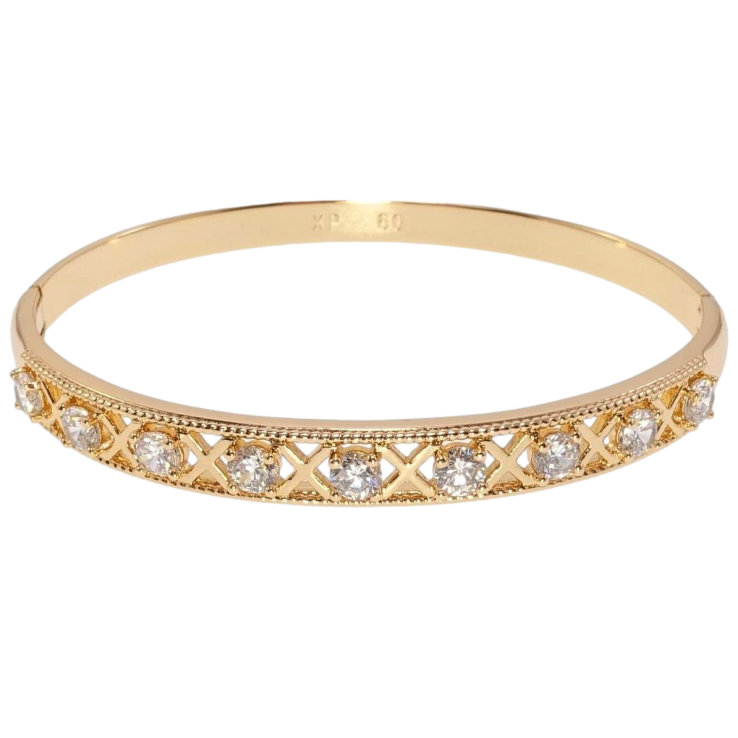 Браслет Xuping Позолота 18K Етно-стиль ø 5,6см фото №24 Браслет Xuping Позолота 18K Етно-стиль ø 5,6см фото №24