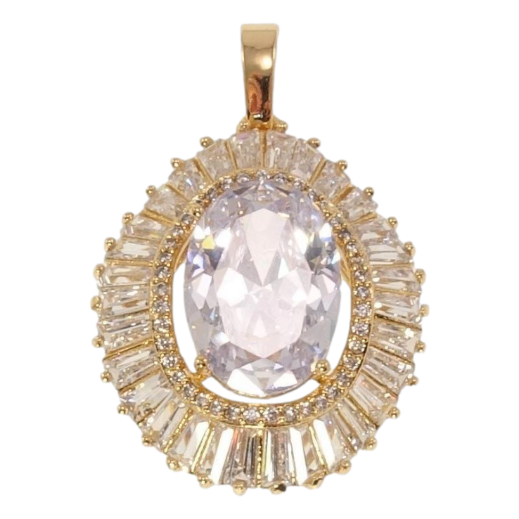 Кулон Xuping Позолота 18K Роскошный блеск кристаллов фото №19 Кулон Xuping Позолота 18K Роскошный блеск кристаллов фото №19