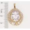 Кулон Xuping Позолота 18K Роскошный блеск кристаллов фото №2 Кулон Xuping Позолота 18K Роскошный блеск кристаллов фото №2