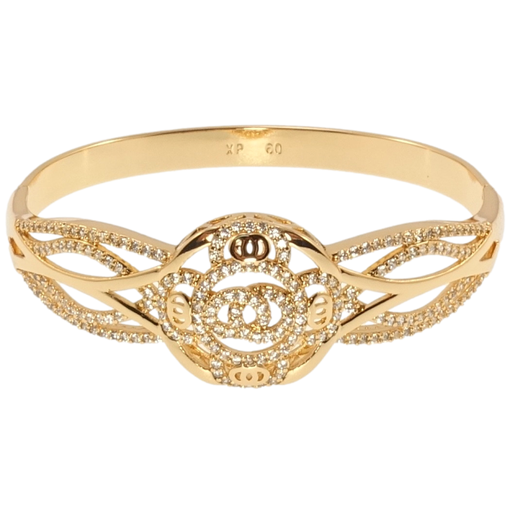Браслет Xuping Позолота 18K Союз ø 6см фото №8 Браслет Xuping Позолота 18K Союз ø 6см фото №8
