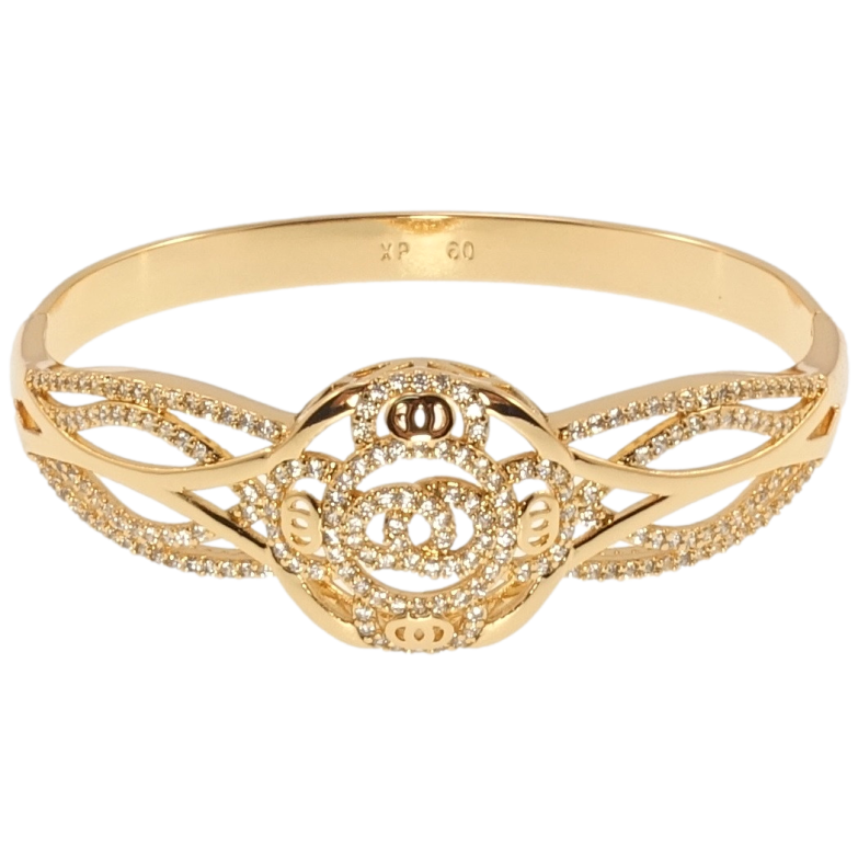 Браслет Xuping Позолота 18K Союз ø 6см фото №9 Браслет Xuping Позолота 18K Союз ø 6см фото №9