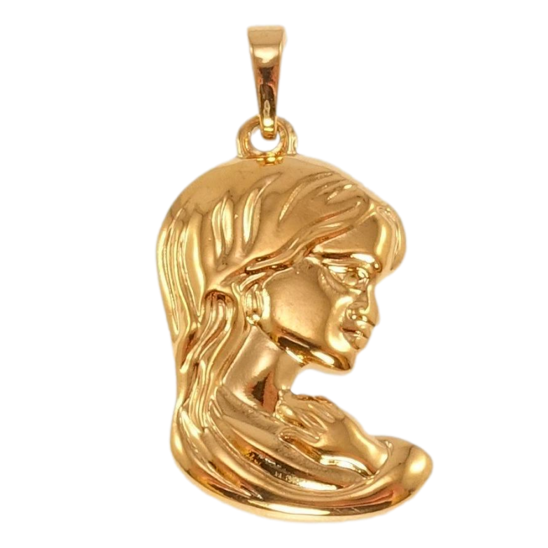 Кулон Xuping Позолота 18K Діва фото №2 Кулон Xuping Позолота 18K Діва фото №2