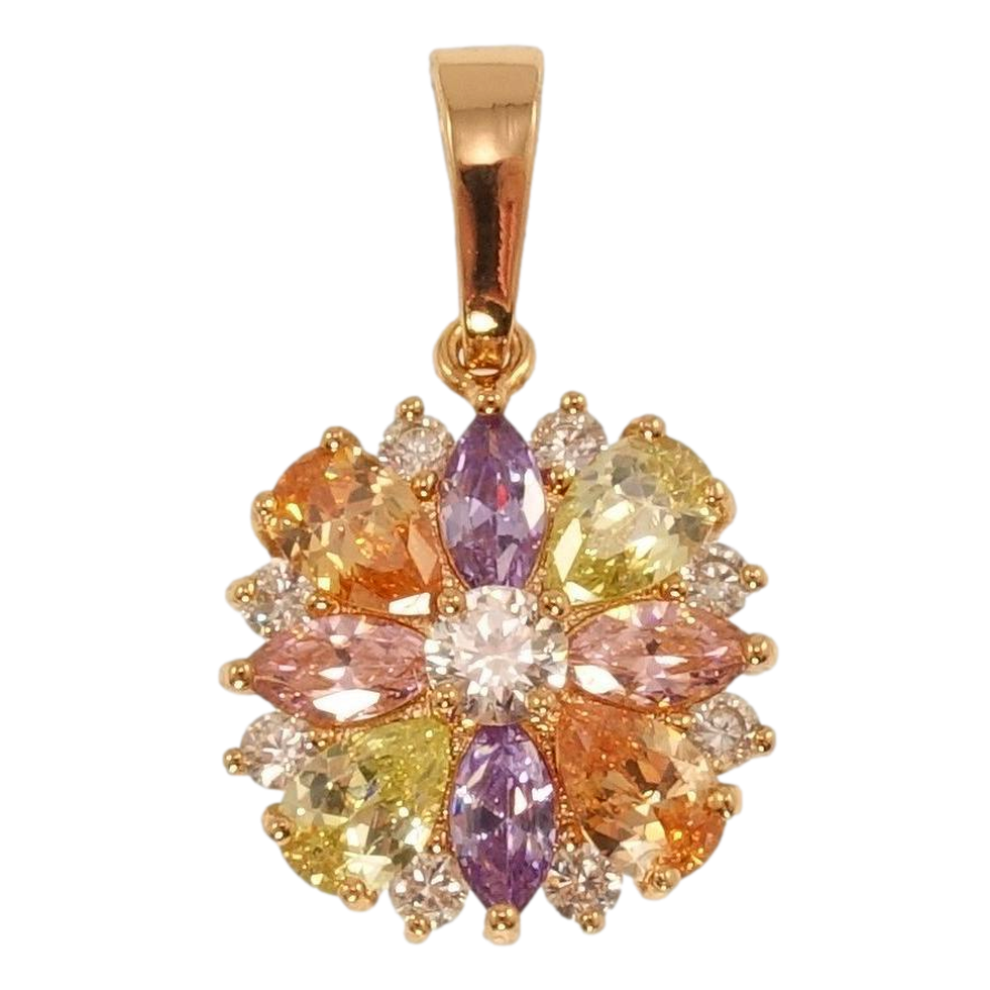 Кулон Xuping Позолота 18K Самоцветы фото №1 Кулон Xuping Позолота 18K Самоцветы фото №1