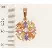 Кулон Xuping Позолота 18K Самоцветы фото №2 Кулон Xuping Позолота 18K Самоцветы фото №2