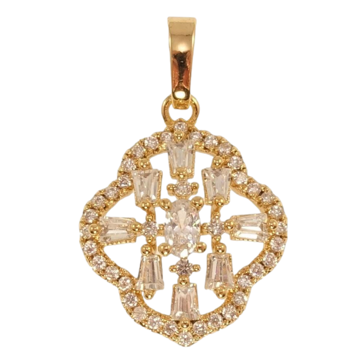 Кулон Xuping Позолота 18K Фигурная подвеска с россыпью циркония фото №24 Кулон Xuping Позолота 18K Фигурная подвеска с россыпью циркония фото №24