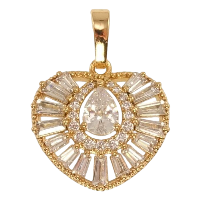 Кулон Xuping Позолота 18K Серце з цирконієм фото №16 Кулон Xuping Позолота 18K Серце з цирконієм фото №16