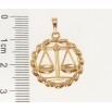 Кулон Xuping Позолота 18K Знак Зодиака Весы фото №2