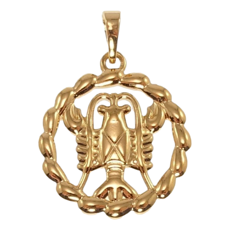 Кулон Xuping Позолота 18K Знак Зодіаку Рак фото №2 Кулон Xuping Позолота 18K Знак Зодіаку Рак фото №2