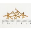 Брошь Xuping Позолота 18K Кристальная абстракция фото №2