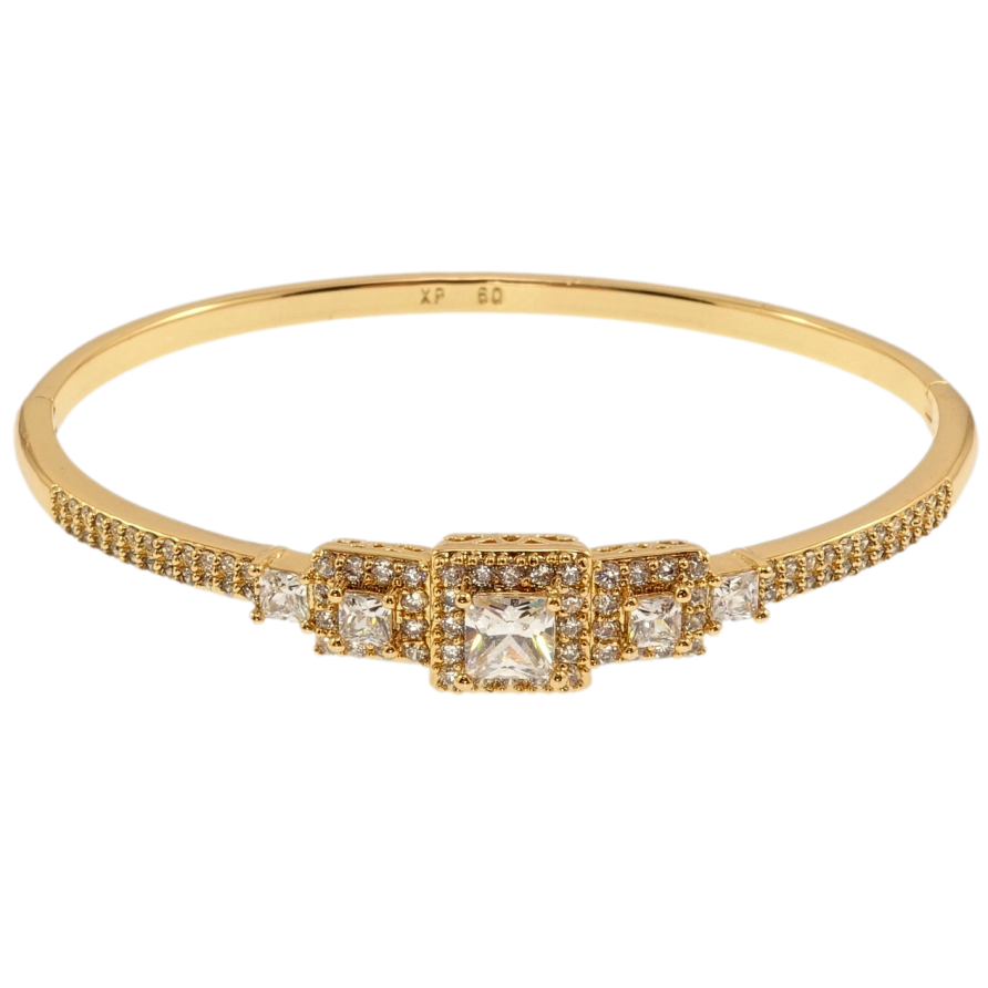 Браслет Xuping Позолота 18K Гармоничность ø 6см фото №1 Браслет Xuping Позолота 18K Гармоничность ø 6см фото №1