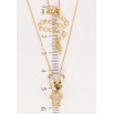 Кулон Xuping колір 18K з кр-ми Swarovski на ланцюжку Ведмедик з кристалом АВ довжина 41-46см х 1мм фото №2 Кулон Xuping колір 18K з кр-ми Swarovski на ланцюжку Ведмедик з кристалом АВ довжина 41-46см х 1мм фото №2