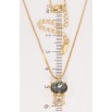 Кулон Xuping колір 18K з кр-ми Swarovski на ланцюжку Кішка з кристалом Silver Night довжина 40-45см х 1мм фото №2 Кулон Xuping колір 18K з кр-ми Swarovski на ланцюжку Кішка з кристалом Silver Night довжина 40-45см х 1мм фото №2