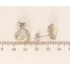 Сережки Xuping колір Родій з кристалами Swarovski пусети Сердечки Shimmer в обрамленні кристалів фото №2 Сережки Xuping колір Родій з кристалами Swarovski пусети Сердечки Shimmer в обрамленні кристалів фото №2