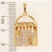 Кулон Xuping Позолота 18K Декоративная сумочка с цирконием фото №3 Кулон Xuping Позолота 18K Декоративная сумочка с цирконием фото №3