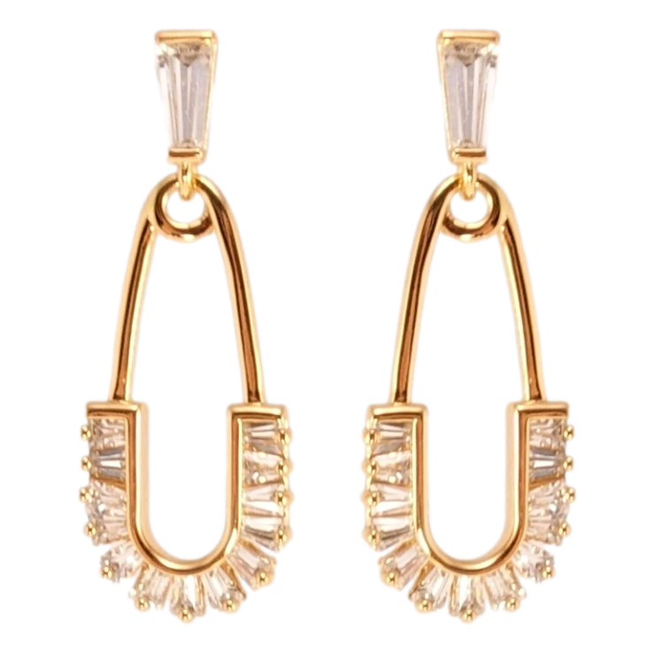 Серьги Xuping QQMM Позолота 18K пусеты Кристальные булавки фото №3 Серьги Xuping QQMM Позолота 18K пусеты Кристальные булавки фото №3