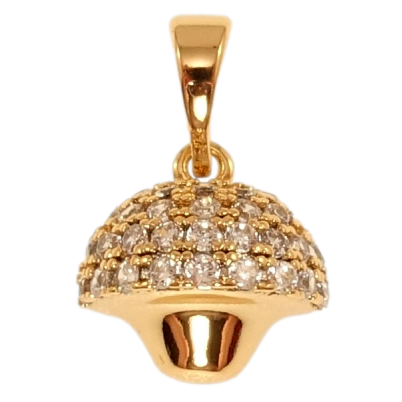 Кулон Xuping Позолота 18K Грибок із цирконієм фото №19 Кулон Xuping Позолота 18K Грибок із цирконієм фото №19