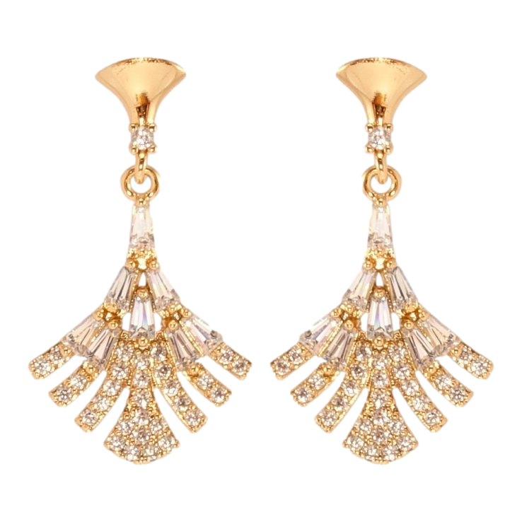 Серьги Xuping QQMM Позолота 18K пусеты Сокровища царицы фото №15 Серьги Xuping QQMM Позолота 18K пусеты Сокровища царицы фото №15