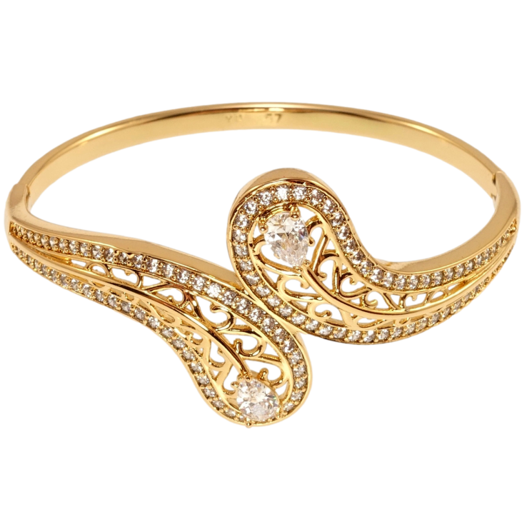 Браслет Xuping Позолота 18K Клеопатра ø 5,7см фото №17 Браслет Xuping Позолота 18K Клеопатра ø 5,7см фото №17
