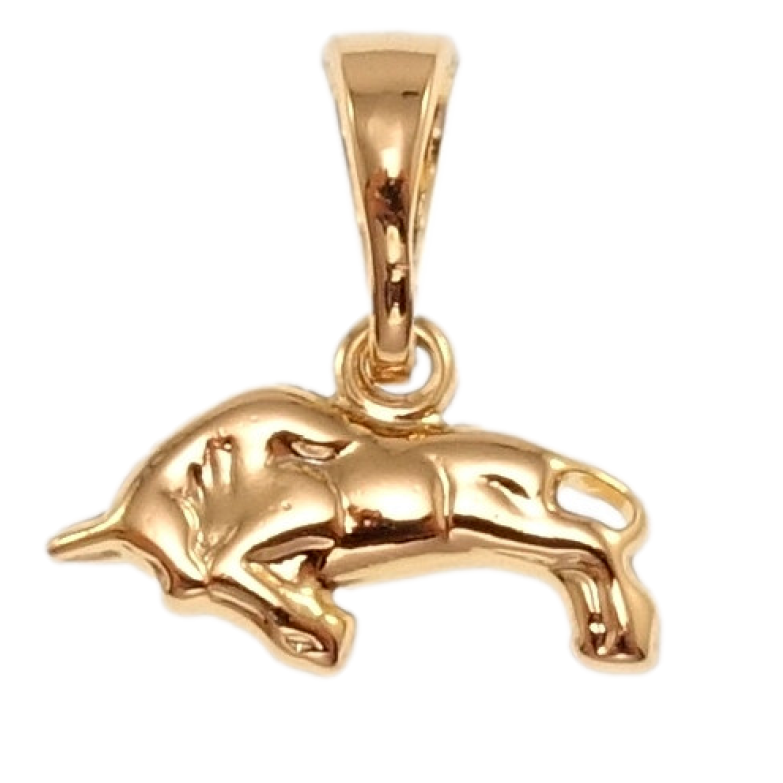 Кулон Xuping Позолота 18K Знак Зодиака Телец для цепочки до 5мм фото №18