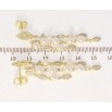 Серьги Xuping QQMM Позолота 14K пусеты Богема фото №2 Серьги Xuping QQMM Позолота 14K пусеты Богема фото №2