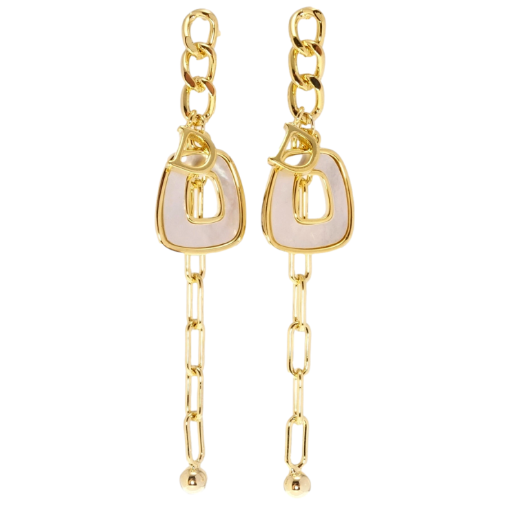 Серьги Xuping QQMM Позолота 14K пусеты Цепочки с декоративными подвесками фото №9 Серьги Xuping QQMM Позолота 14K пусеты Цепочки с декоративными подвесками фото №9