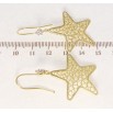 Серьги Xuping QQMM Позолота 14K французский замок Ажурные звезды фото №2 Серьги Xuping QQMM Позолота 14K французский замок Ажурные звезды фото №2