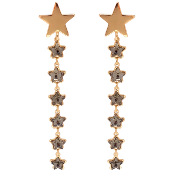 Серьги Xuping QQMM Позолота 18K пусеты Звездный путь фото №12 Серьги Xuping QQMM Позолота 18K пусеты Звездный путь фото №12