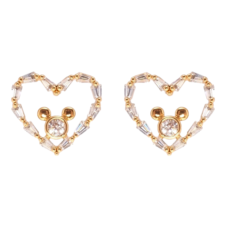 Серьги Xuping QQMM Позолота 18K пусеты Кристальные сердечки фото №2 Серьги Xuping QQMM Позолота 18K пусеты Кристальные сердечки фото №2