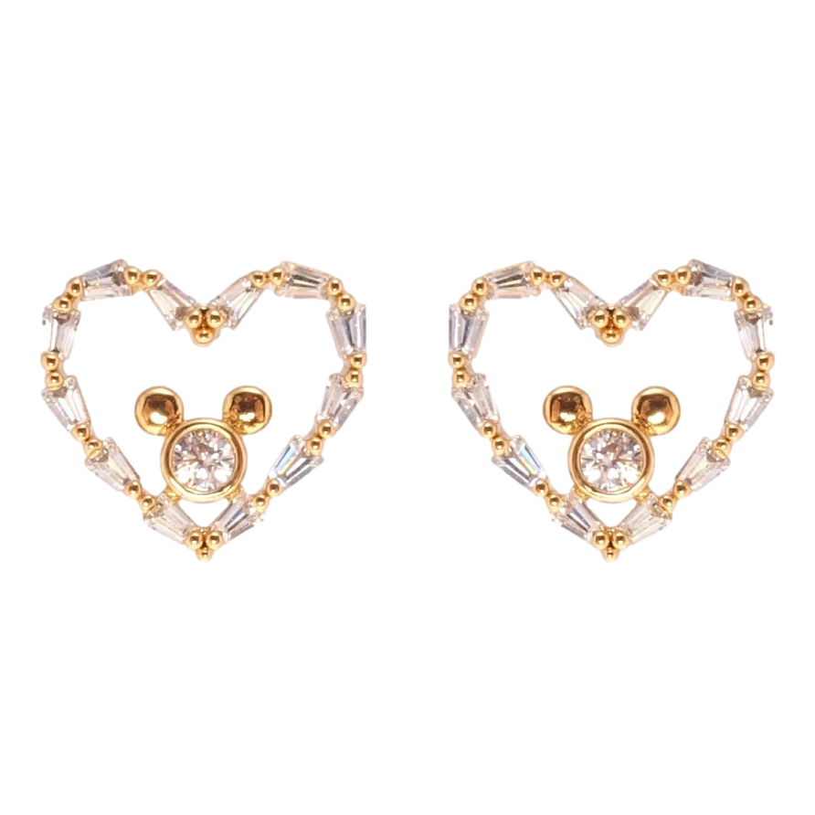 Серьги Xuping QQMM Позолота 18K пусеты Кристальные сердечки фото №1 Серьги Xuping QQMM Позолота 18K пусеты Кристальные сердечки фото №1