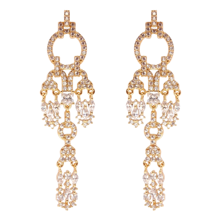 Серьги Xuping Позолота 18K пусеты Лоск фото №15