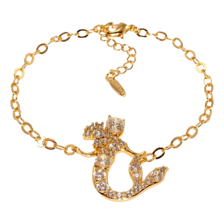 Браслет Xuping Позолота 18K Якорное плетение с вставкой русалка длина с доп.цеп. 16.5-19.5см х 3мм фото №13 Браслет Xuping Позолота 18K Якорное плетение с вставкой русалка длина с доп.цеп. 16.5-19.5см х 3мм фото №13