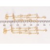 Серьги Xuping Позолота 18K пусеты Звездная ночь фото №2 Серьги Xuping Позолота 18K пусеты Звездная ночь фото №2