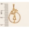 Кулон Xuping Позолота 18K Щастя материнства для ланцюжка до 5мм фото №2 Кулон Xuping Позолота 18K Щастя материнства для ланцюжка до 5мм фото №2