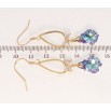 Серьги Xuping цвет 18K с кристаллами Swarovski французский замок Капельки с кристаллами Paradise фото №2 Серьги Xuping цвет 18K с кристаллами Swarovski французский замок Капельки с кристаллами Paradise фото №2