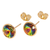 Сережки Xuping колір 18K з кристалами Swarovski пусети "Кристал Vitrail Medium" ø 10мм фото №2 Сережки Xuping колір 18K з кристалами Swarovski пусети "Кристал Vitrail Medium" ø 10мм фото №2