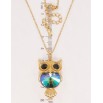 Кулон Xuping колір 18K з кр-ми Swarovski на ланцюжку Сова з кристалом Erinite Shimmer довжина 40-45см фото №2 Кулон Xuping колір 18K з кр-ми Swarovski на ланцюжку Сова з кристалом Erinite Shimmer довжина 40-45см фото №2