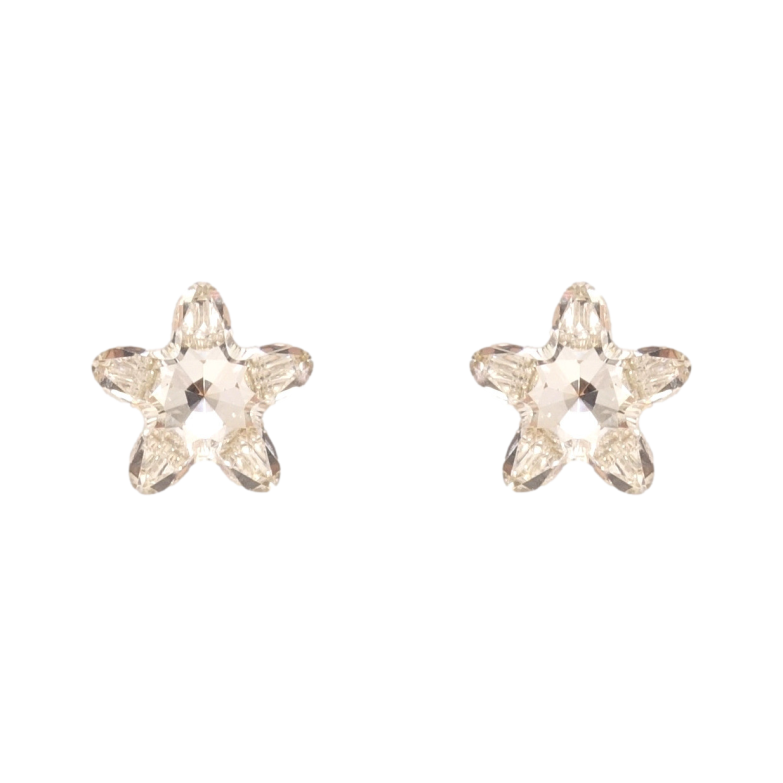 Сережки Xuping колір Родій з кристалами Swarovski пусети Кристальні квіточки Clear фото №11 Сережки Xuping колір Родій з кристалами Swarovski пусети Кристальні квіточки Clear фото №11