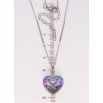 Кулон Xuping колір Родій з кр-ми Swarovski на ланцюжку Кристальне серце Paradise Shine довжина 50-55см х 1мм фото №2 Кулон Xuping колір Родій з кр-ми Swarovski на ланцюжку Кристальне серце Paradise Shine довжина 50-55см х 1мм фото №2