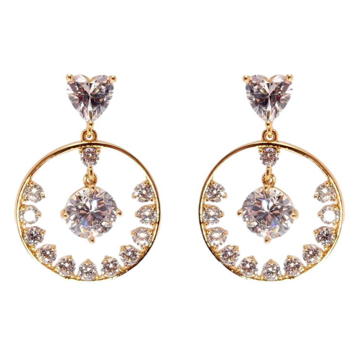 Серьги Xuping QQMM Позолота 18K пусеты Пылкость сердец фото №4 Серьги Xuping QQMM Позолота 18K пусеты Пылкость сердец фото №4