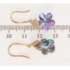 Сережки Xuping колір 18K з кристалами Swarovski французький замок Кристальні квіточки Paradise Shine з ромбами фото №2 Сережки Xuping колір 18K з кристалами Swarovski французький замок Кристальні квіточки Paradise Shine з ромбами фото №2