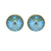 Сережки Xuping колір 18K з кристалами Swarovski пусети Кристали Erinite ø 16мм фото №2 Сережки Xuping колір 18K з кристалами Swarovski пусети Кристали Erinite ø 16мм фото №2