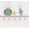 Сережки Xuping колір 18K з кристалами Swarovski пусети Кристали Erinite ø 16мм фото №3 Сережки Xuping колір 18K з кристалами Swarovski пусети Кристали Erinite ø 16мм фото №3