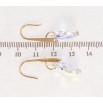 Серьги Xuping цвет 18K с кристаллами Swarovski французский замок Кристалл Shimmer фото №2