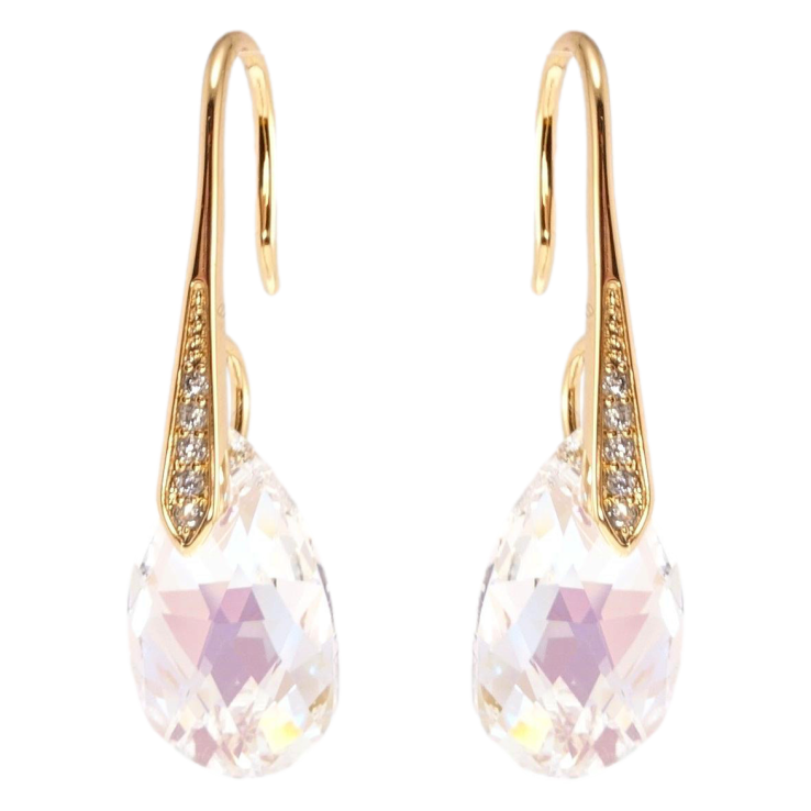 Серьги Xuping цвет 18K с кристаллами Swarovski французский замок Кристалл Moonlight фото №12 Серьги Xuping цвет 18K с кристаллами Swarovski французский замок Кристалл Moonlight фото №12