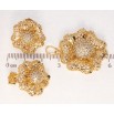 Набор Xuping Позолота 18K Серьги Кулон Резной цветок фото №2 Набор Xuping Позолота 18K Серьги Кулон Резной цветок фото №2